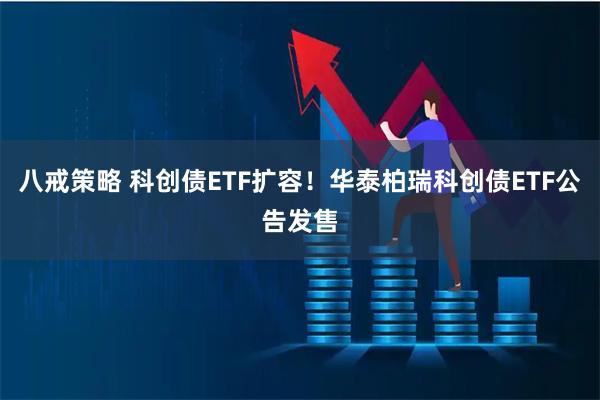 八戒策略 科创债ETF扩容！华泰柏瑞科创债ETF公告发售