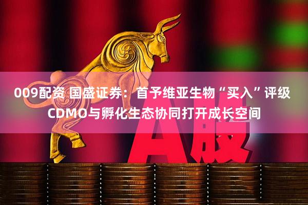 009配资 国盛证券：首予维亚生物“买入”评级 CDMO与孵化生态协同打开成长空间